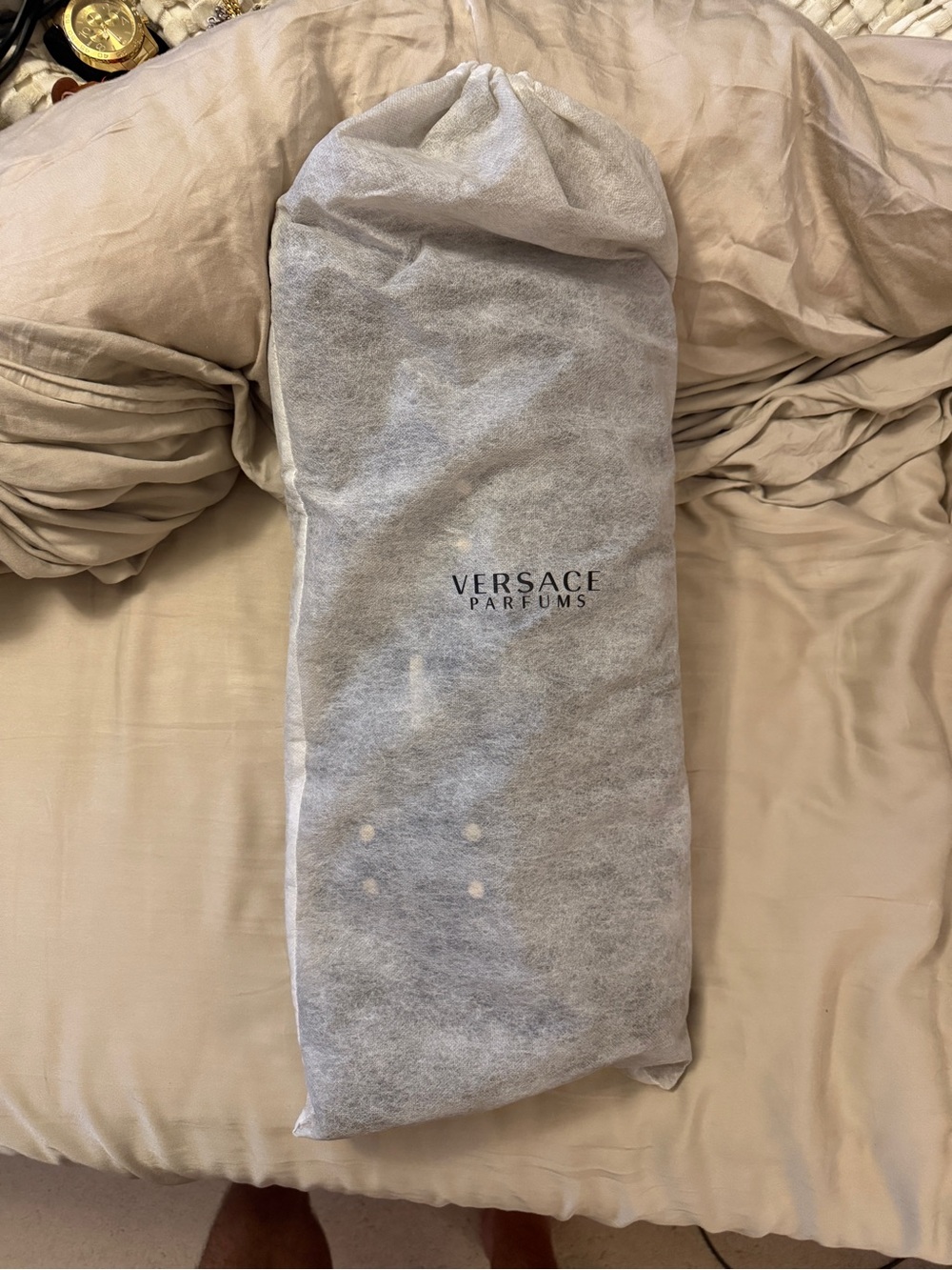 Versace Parfums Dust Bag - Black